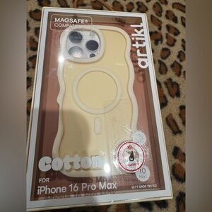 NIP Artikl Cotton Phone Case for iPhone 16 Pro Max